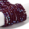 Opaque Glass Beads Strands EGLA-A035-P3mm-L02-1