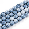 Baking Paint Glass Beads Strands X-DGLA-N003-10mm-C07-1