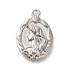 304 Stainless Steel Pendants STAS-D049-03D-1