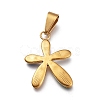 304 Stainless Steel Enamel Pendants X-STAS-H106-08G-2