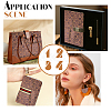 Embossed PU Imitation Leather Fabric DIY-WH0043-95D-6
