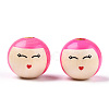 Wood Beads WOOD-WH0120-06D-3