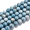 Natural Gemstone Beads Strands X-G-L367-01-6mm-4