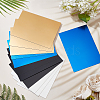 3 Sheets Rectangle Aluminum Sheets TOOL-GF0003-09D-5