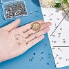 100Pcs 304 Stainless Steel Ball Post Stud Earring Findings STAS-UN0056-35-4
