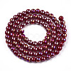 Electroplate Opaque Glass Beads Strands X-GLAA-T032-P4mm-AB05-3