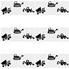 Waterproof PVC Self Adhesive Stickers STIC-WH20010-10-1