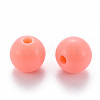 Opaque Acrylic Beads MACR-S370-C8mm-SS2109-2