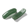 Natural Green Aventurine Connector Charms G-G095-01E-2
