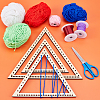 Beechwood Wooden Basket Bottoms Sets DIY-WH0210-14-5
