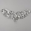 Shiny Wing Crystal Rhinestone Collar Trim FIND-WH0111-531-2