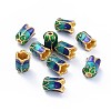 Alloy Bead Caps ENAM-G111-01G-3