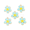 Alloy Enamel Pendants ENAM-C009-01G-2