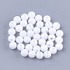 Opaque Plastic Beads X-KY-T005-6mm-601-1