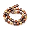 PVD Vacuum Plating Non-magnetic Synthetic Hematite Beads Strands X-G-F682-01B-2