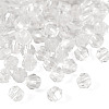 2Bags 200Pcs Transparent Glass Beads GLAA-TA0003-44A-2