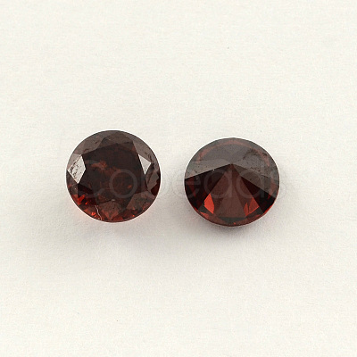Diamond Shaped Cubic Zirconia Pointed Back Cabochons ZIRC-R004-10mm-07-1