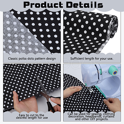 Cotton Fabric DIY-WH0589-47B-1