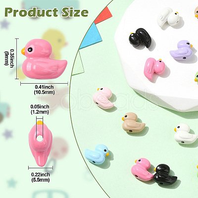 16Pcs 8 Colors Baking Paint Zinc Alloy Beads FIND-CJ0004-72-1