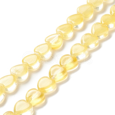 Transparent Glass Beads Strand GLAA-F112-03J-1