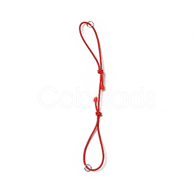 Adjustable Elastic Cord Bracelet Making AJEW-JB00008-03-1