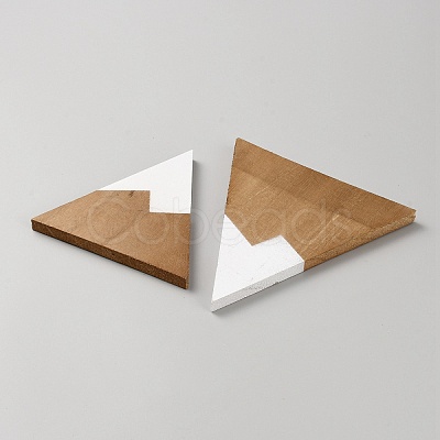 3Pcs Wood Pieces WOOD-WH0029-84B-1