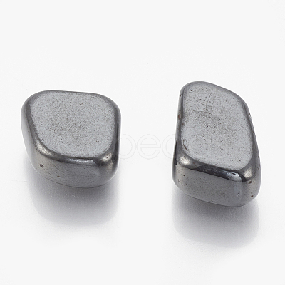 Magnetic Synthetic Hematite Beads G-T094-18-1