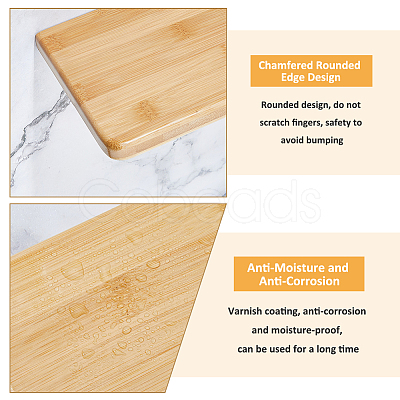 Wood Commodity Shelf WOOD-WH0427-17-1