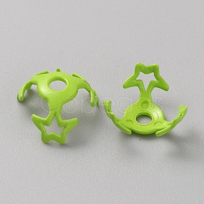 Hollow Acrylic Beads Caps LS-DIY-WH20002-29J-1