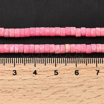 Dyed Synthetic Imperial Jasper Beads Strands G-Z089-A03-I-1
