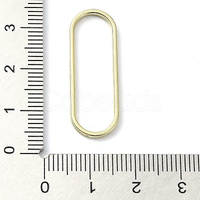 Rack Plating Alloy Linking Rings PALLOY-K023-07G-1