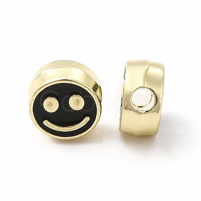 Rack Plating Alloy Enamel Beads FIND-G051-01LG-06-1