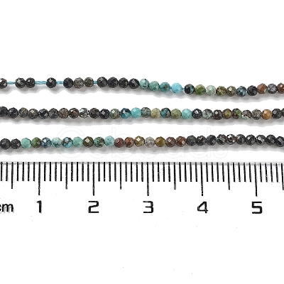 Natural HuBei Turquoise Beads Strands G-D080-A02-1