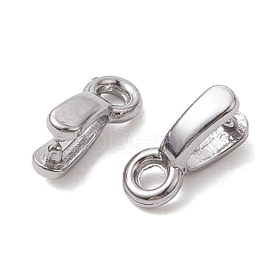 Non-Tarnish 304 Stainless Steel Ice Pick Pinch Bails STAS-K277-04A-P-1