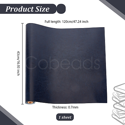 PU Imitation Leather Fabric DIY-OC0011-96B-1