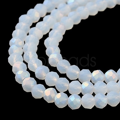 Imitation Jade Glass Beads Strands EGLA-A034-J3mm-MB06-1