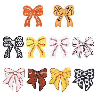 Polyester Computerized Embroidery Cloth Iron on/Sew on Patches PATC-TA0001-17-1