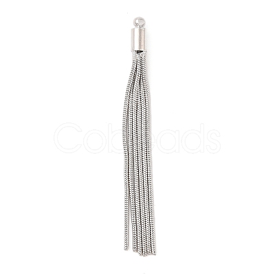 Brass Big Tassel Pendants KK-N256-13P-1