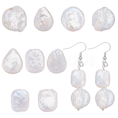 9pcs 3 styles Baroque Natural Keshi Pearl Beads PEAR-WR0001-08-1