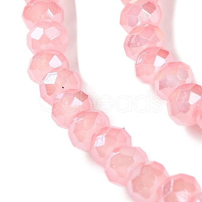 Baking Electroplate Glass Beads Strands DGLA-A039-J2MM-B08-1