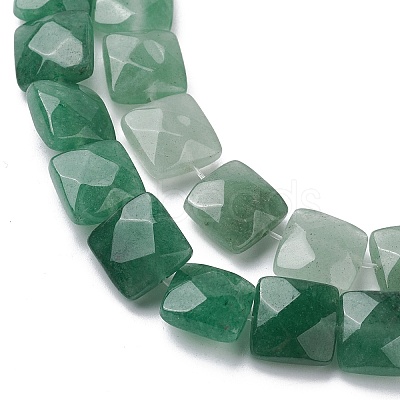 Natural Green Aventurine Beads Strands G-K359-B18-01-1