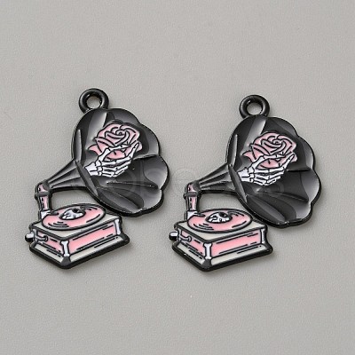 Zinc Alloy Enamel Pendants ENAM-CJC0021-20D-1