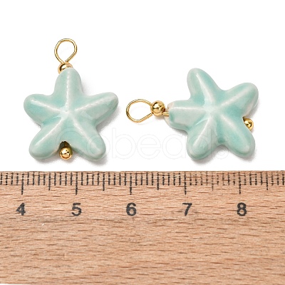 Handmade Porcelain Pendants PR-CBAC347-06G-1