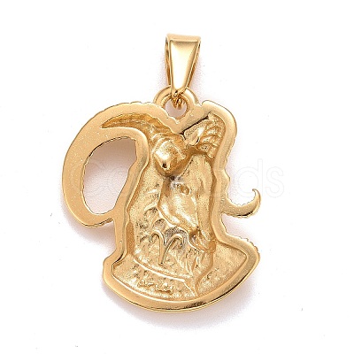 Ion Plating(IP) 304 Stainless Steel Pendants LS-STAS-D165-14G-03-1