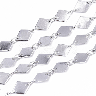 Tarnish Resistant 304 Stainless Steel Link Chains CHS-S006-JN949-1-1