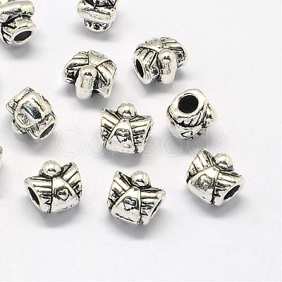 Alloy European Beads PALLOY-S079-067AS-1