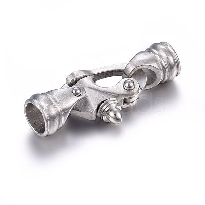 Tarnish Resistant 304 Stainless Steel Clasps STAS-E440-81P-1
