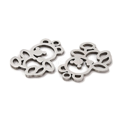 Non-Tarnish 201 Stainless Steel Pendants STAS-E200-02P-1