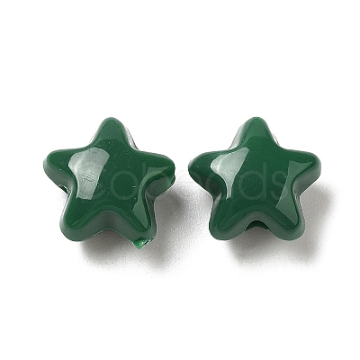 Opaque Acrylic Beads OACR-C016-30H-1