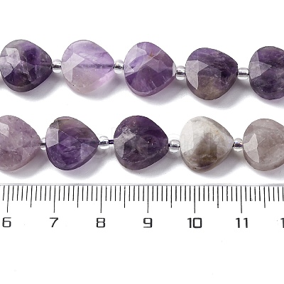 Natural Amethyst Beads Strands G-P570-E17-02-1